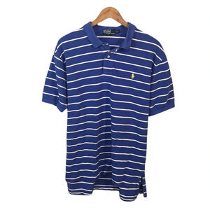 PO254 Mens Polo Ralph Lauren Designer Striped Polo Shirt XXL